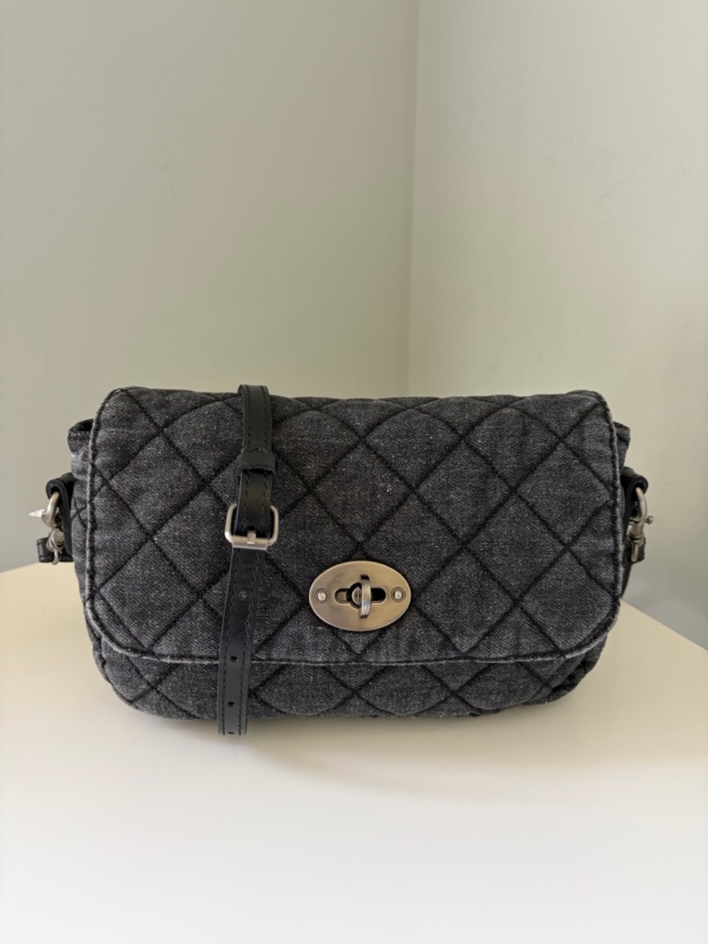 Patricia Nash Denim Crossbody Bab